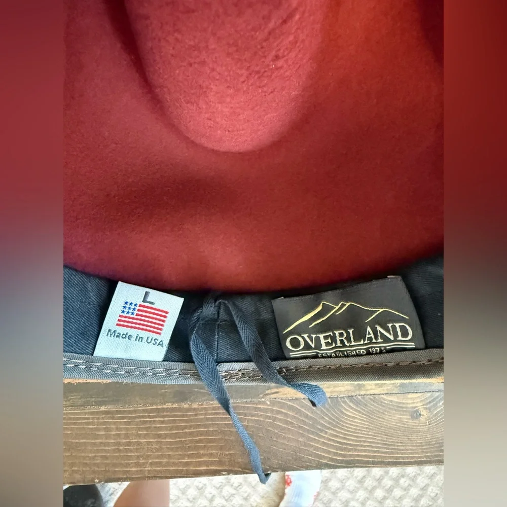 Overland Pinnacle Wool Felt and Leather Safari Hat - Picture 5 of 8